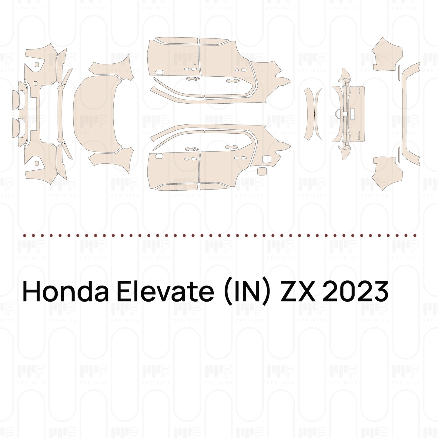 Voorgesneden PPF Honda Elevate (IN) ZX 2023