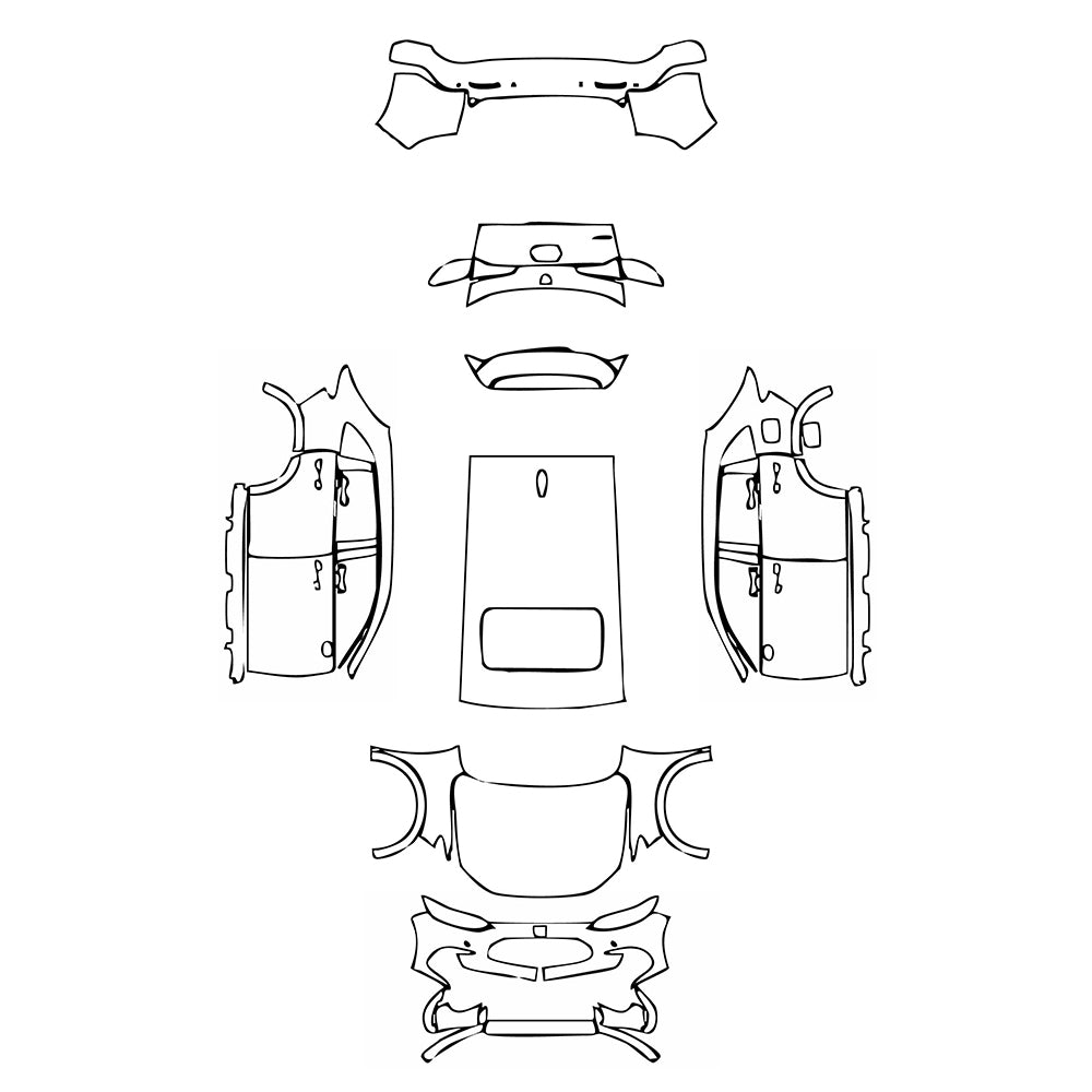 Voorgesneden PPF Honda HR-V (US) Sport 2025