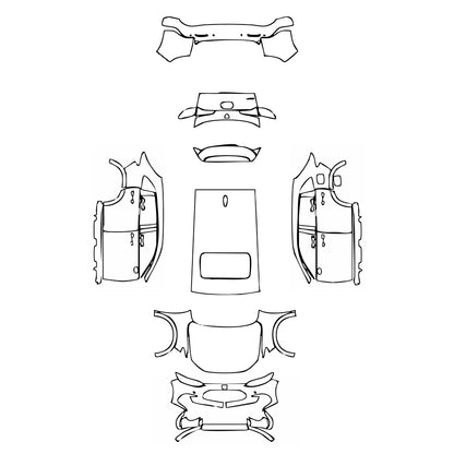 Voorgesneden PPF Honda HR-V (US) Sport 2025