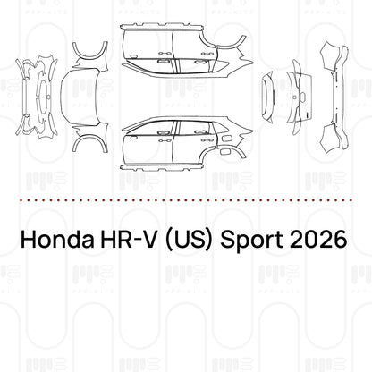 Voorgesneden PPF Honda HR-V (US) Sport 2026