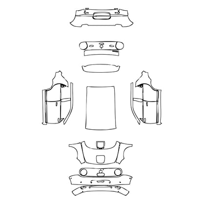 Pre-Cut PPF Honda Honda e Advance 2022 - PPF-Kits