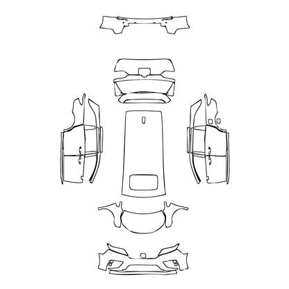 Pre-Cut PPF Honda Odyssey 2019 - PPF-Kits