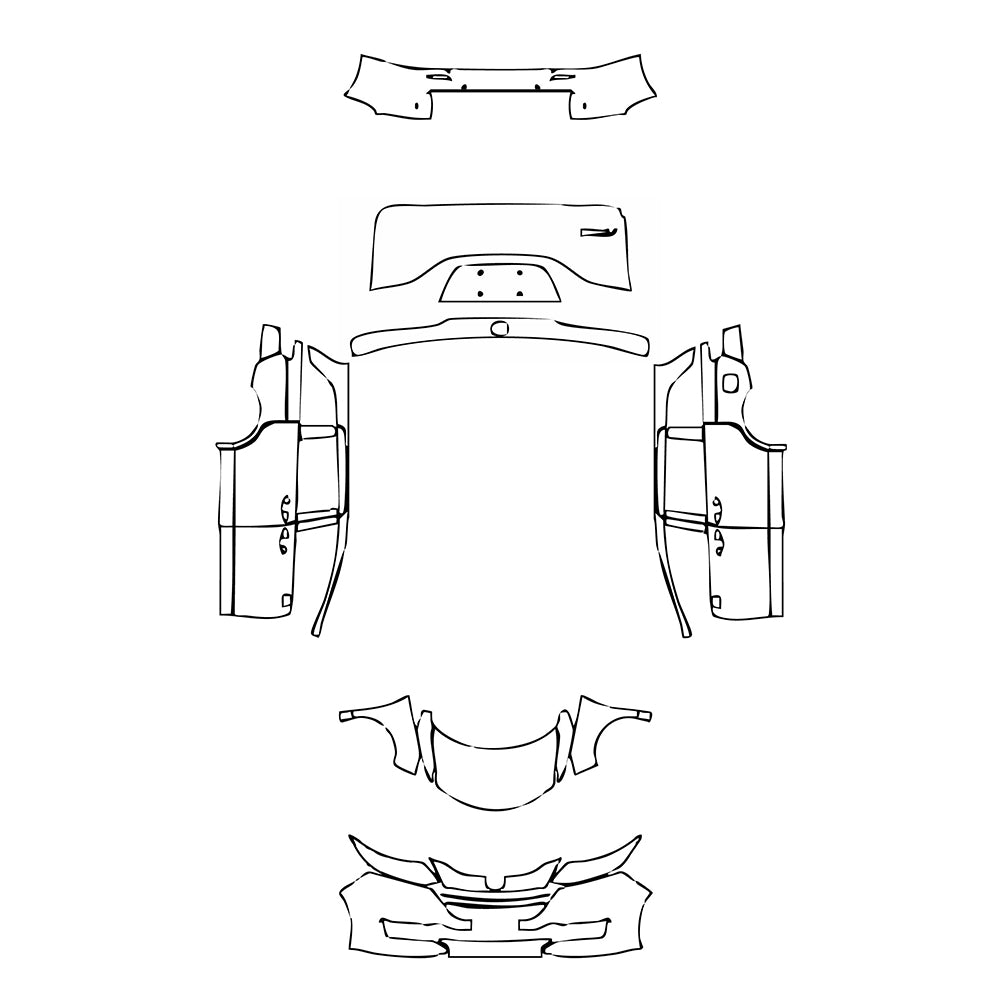 Pre-Cut PPF Honda Odyssey (CN) 2017 - PPF-Kits