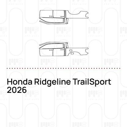 Voorgesneden PPF Honda Ridgeline TrailSport 2026