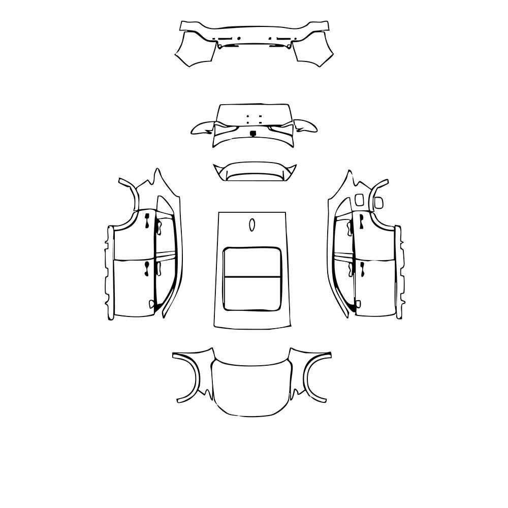 Pre-Cut PPF Honda ZR-V (CN) e:HEV 2022 - PPF-Kits