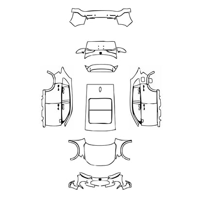 Pre-Cut PPF Honda ZR-V (EU) Sport 2024 - PPF-Kits