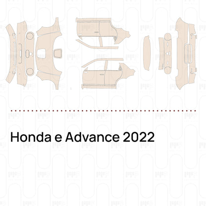 Voorgesneden PPF Honda e Advance 2022