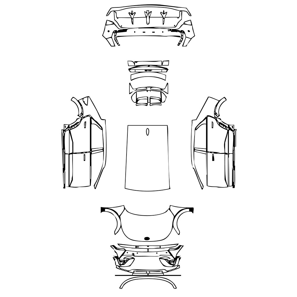 Pre-Cut PPF Hyundai IONIQ 5 N 2024 - PPF-Kits