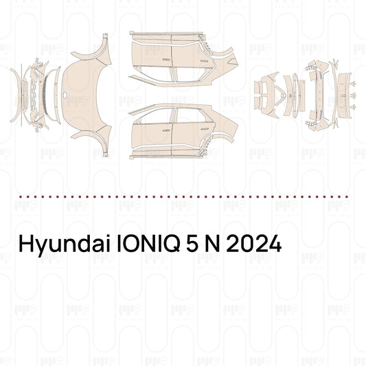 Voorgesneden PPF Hyundai IONIQ 5 N 2024