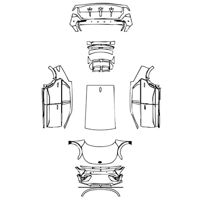 Pre-Cut PPF Hyundai IONIQ 5 N 2025 - PPF-Kits