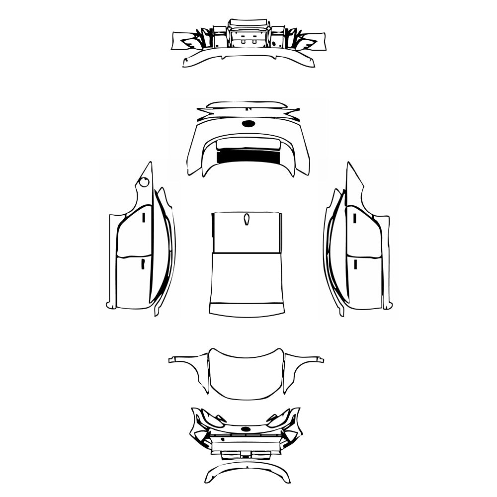 Pre-Cut PPF Hyundai IONIQ 6 (US) SE 2023 - PPF-Kits