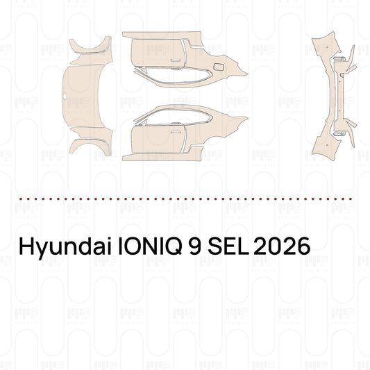 Voorgesneden PPF Hyundai IONIQ 9 SEL 2026