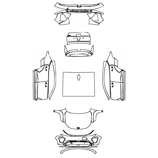 Pre-Cut PPF Hyundai Kona Electric Limited 2024 - PPF-Kits