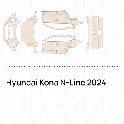 Voorgesneden PPF Hyundai Kona N-Line 2024