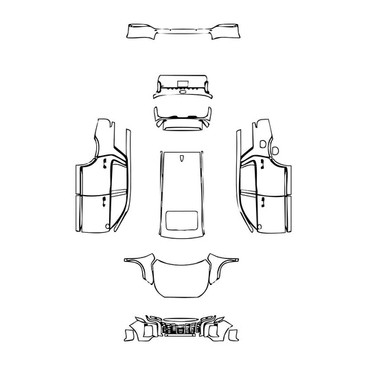 Pre-Cut PPF Hyundai Palisade Limited 2025 - PPF-Kits