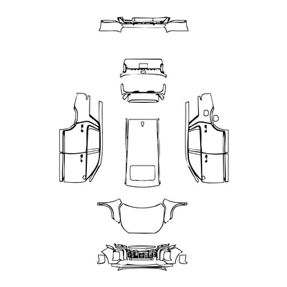 Pre-Cut PPF Hyundai Palisade XRT 2024 - PPF-Kits