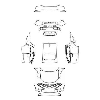 Pre-Cut PPF Hyundai Santa Cruz Limited 2024 - PPF-Kits