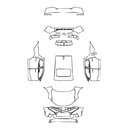 Pre-Cut PPF Hyundai Santa Cruz Limited 2024 - PPF-Kits