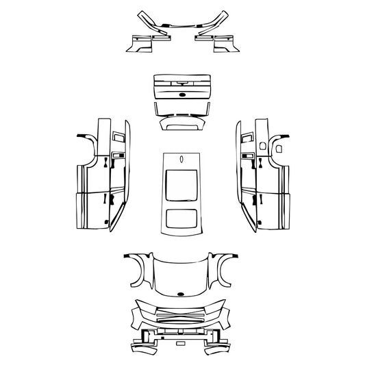 Pre-Cut PPF Hyundai Santa Fe (Au) 2025 - PPF-Kits