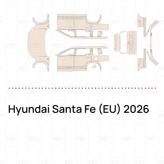 Voorgesneden PPF Hyundai Santa Fe (EU) 2026