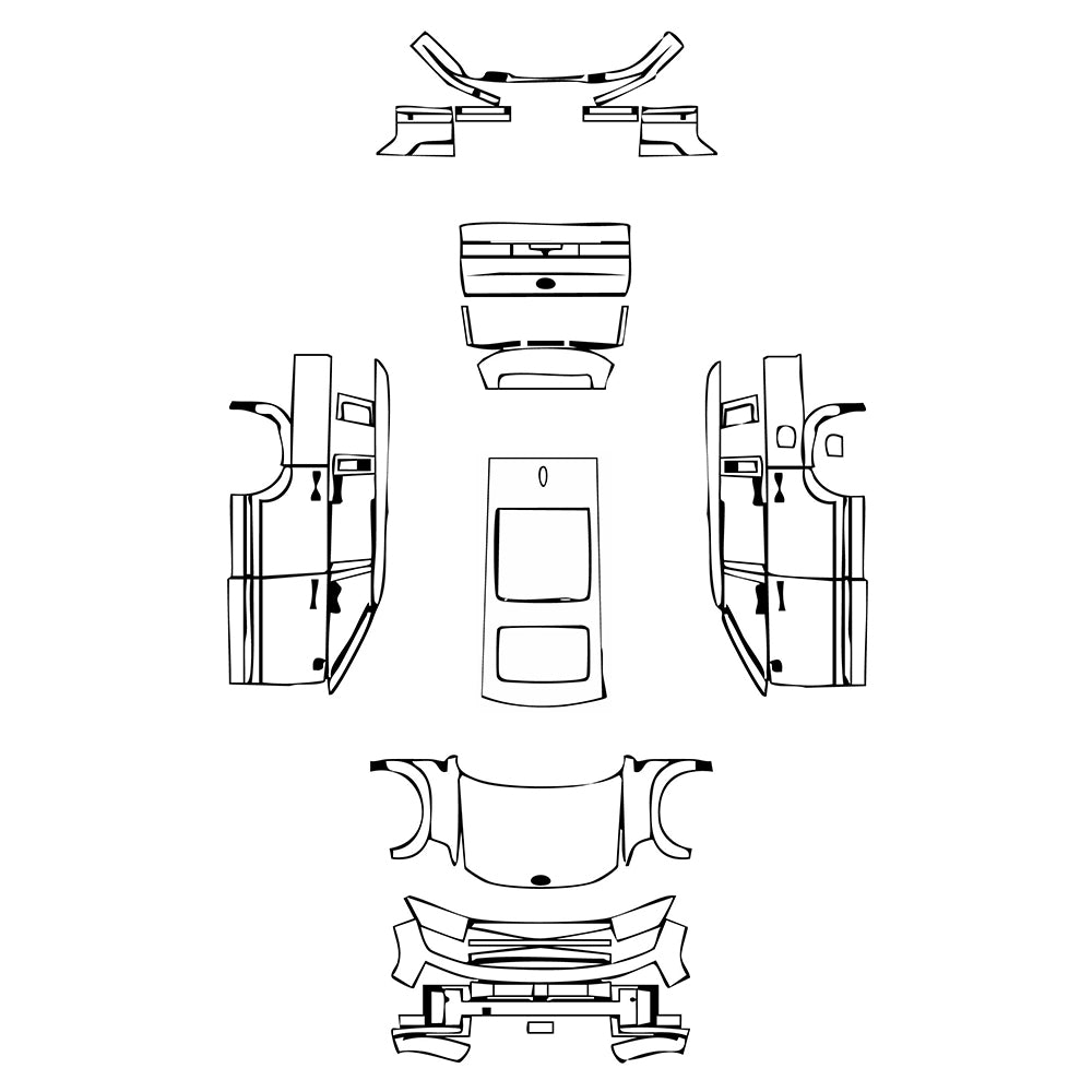 Pre-Cut PPF Hyundai Santa Fe (US) 2025 - PPF-Kits