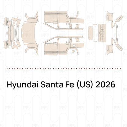 Voorgesneden PPF Hyundai Santa Fe (US) 2026