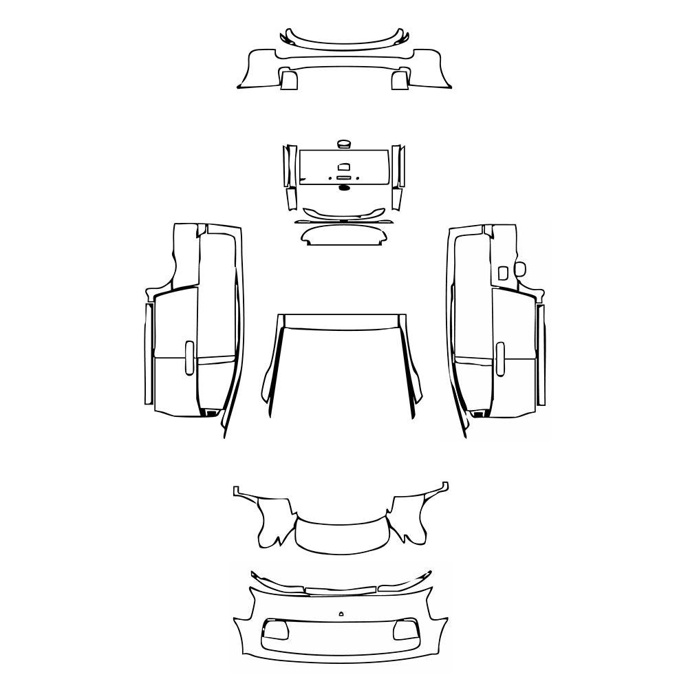 Voorgesneden PPF Hyundai Staria Base 2025
