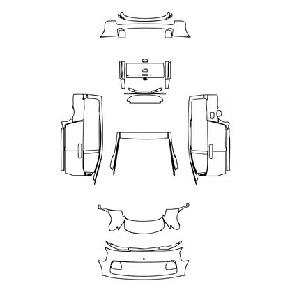 Voorgesneden PPF Hyundai Staria Base 2025
