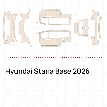 Voorgesneden PPF Hyundai Staria Base 2026
