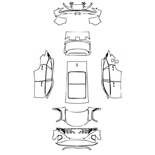 Pre-Cut PPF Hyundai Tucson (US) Base 2024 - PPF-Kits