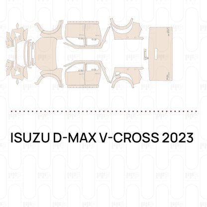 Voorgesneden PPF ISUZU D-MAX V-CROSS 2023
