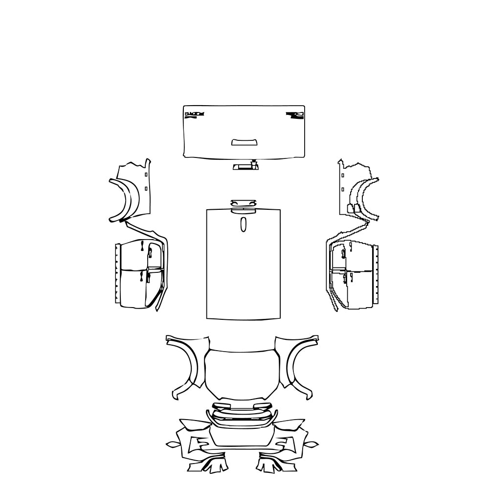 Pre-Cut PPF ISUZU D-MAX V-CROSS 2025 - PPF-Kits