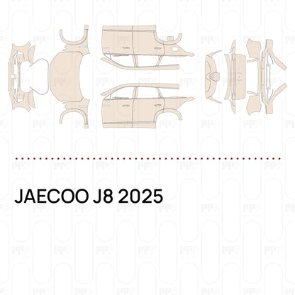Voorgesneden PPF JAECOO J8 2025