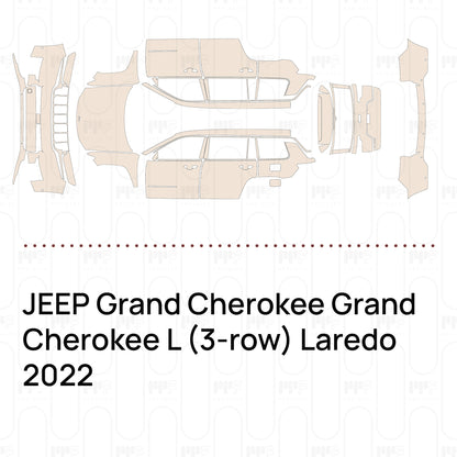 Voorgesneden PPF JEEP Grand Cherokee Grand Cherokee L (3-row) Laredo 2022
