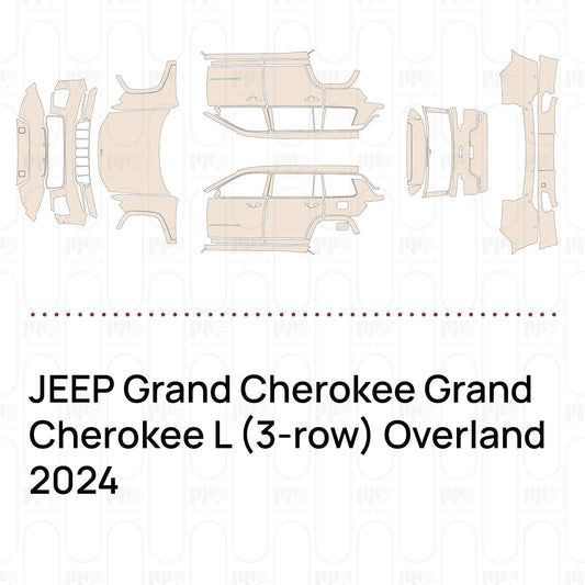 Voorgesneden PPF JEEP Grand Cherokee Grand Cherokee L (3-row) Overland 2024