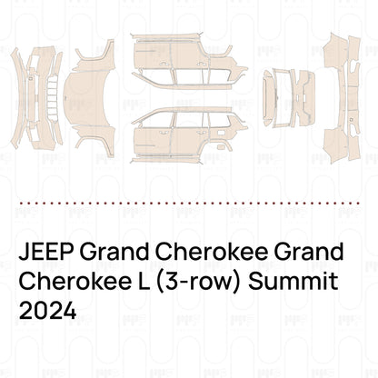 Voorgesneden PPF JEEP Grand Cherokee Grand Cherokee L (3-row) Summit 2024