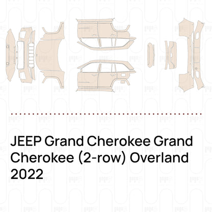 Voorgesneden PPF JEEP Grand Cherokee Grand Cherokee (2-row) Overland 2022