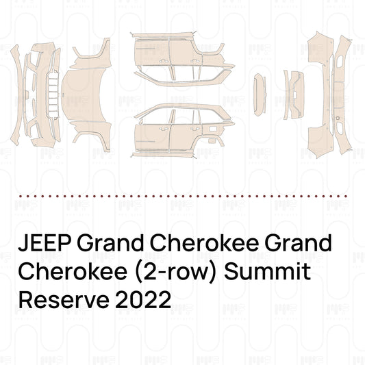 Voorgesneden PPF JEEP Grand Cherokee Grand Cherokee (2-row) Summit Reserve 2022