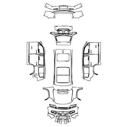 Pre-Cut PPF JEEP Grand Wagoneer Standard Wheelbase Series II 2023 - PPF-Kits