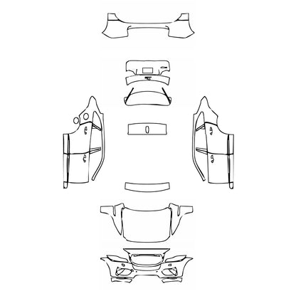 Pre-Cut PPF Jaguar F-Pace R-Sport 2020 - PPF-Kits