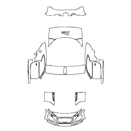 Pre-Cut PPF Jaguar F-Type Base Coupe 2023 - PPF-Kits