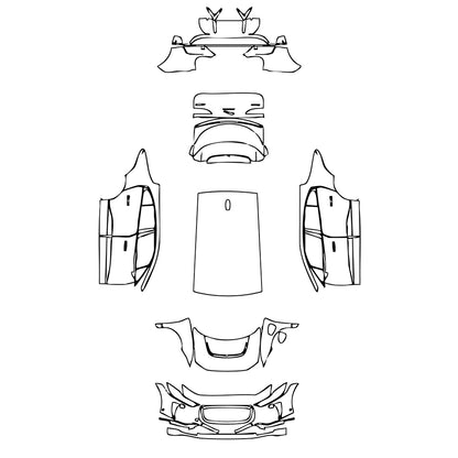 Pre-Cut PPF Jaguar I-Pace 2019 - PPF-Kits