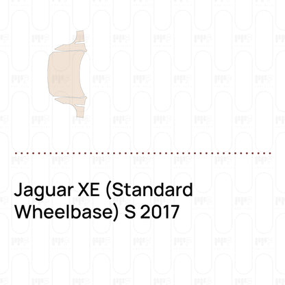 Voorgesneden PPF Jaguar XE (Standard Wheelbase) S 2017