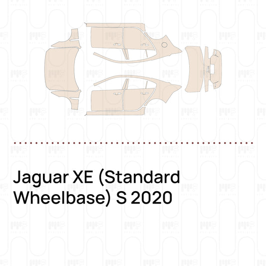 Voorgesneden PPF Jaguar XE (Standard Wheelbase) S 2020