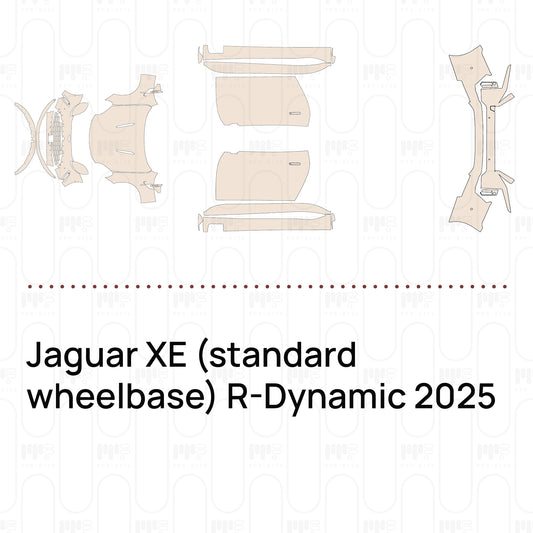 Voorgesneden PPF Jaguar XE (standard wheelbase) R-Dynamic 2025