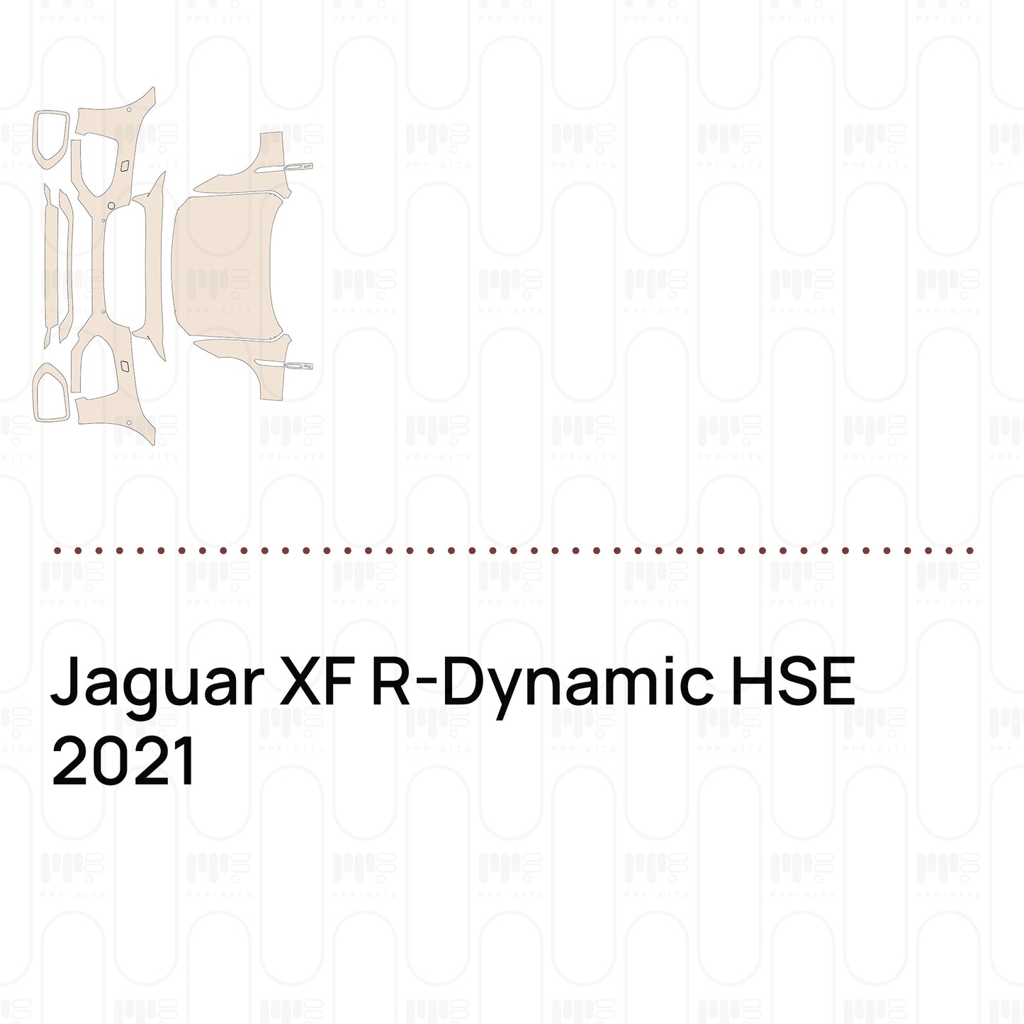 Voorgesneden PPF Jaguar XF R-Dynamic HSE 2021