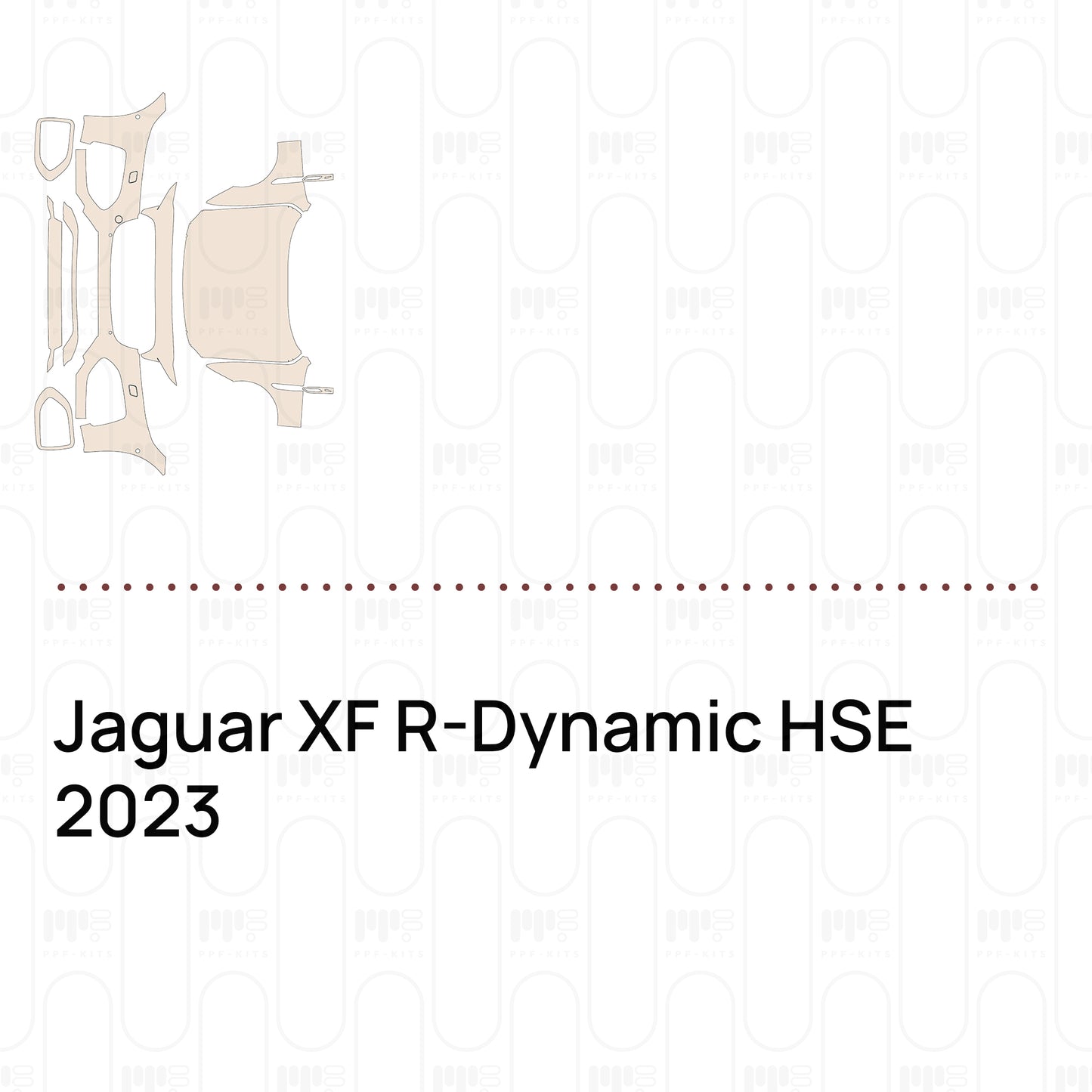 Voorgesneden PPF Jaguar XF R-Dynamic HSE 2023