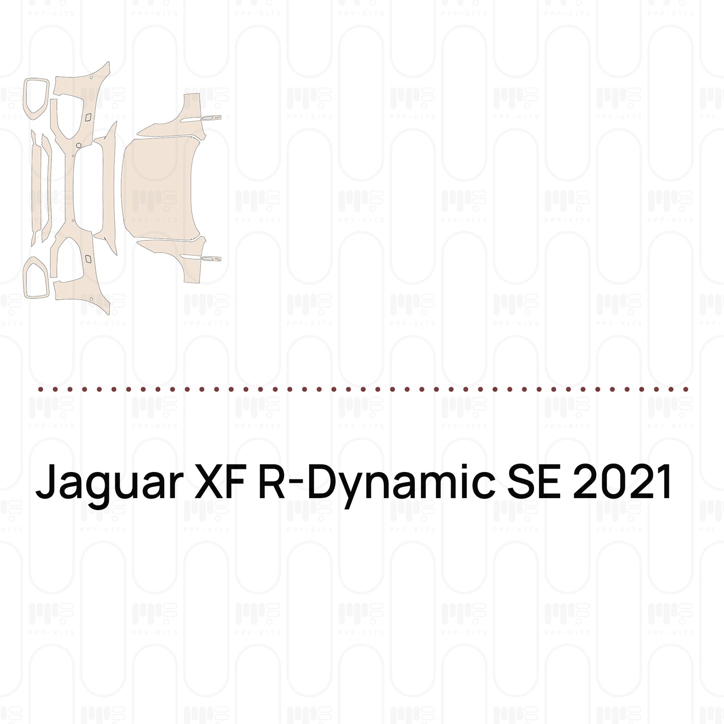 Voorgesneden PPF Jaguar XF R-Dynamic SE 2021