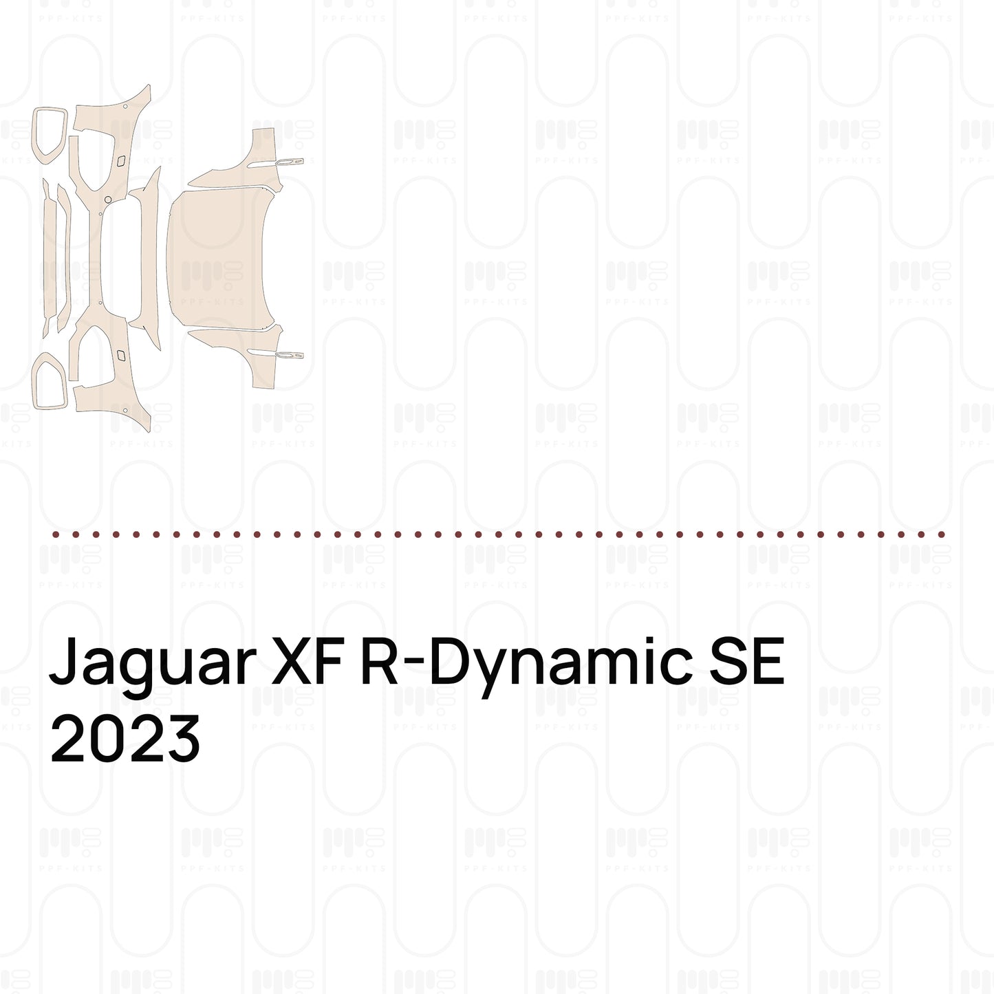 Voorgesneden PPF Jaguar XF R-Dynamic SE 2023