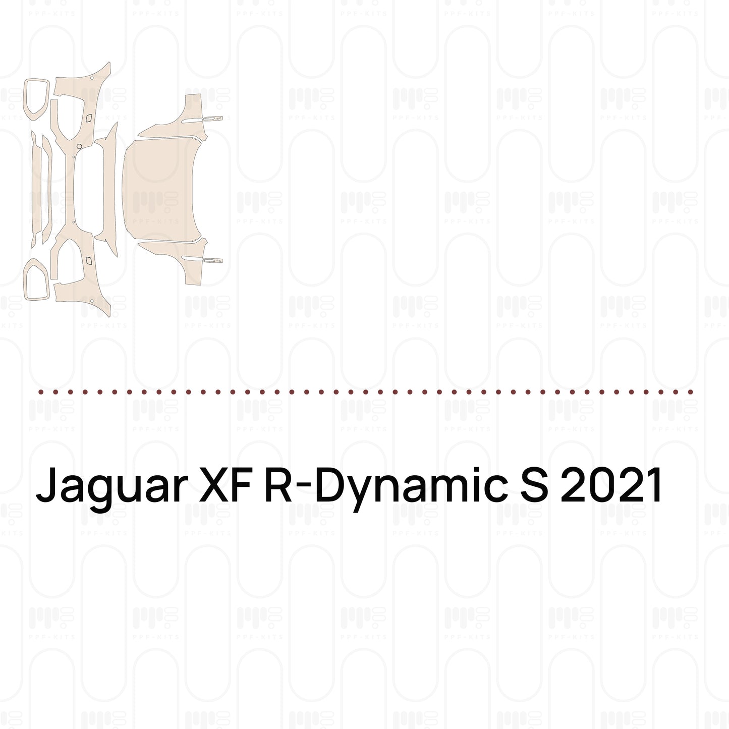 Voorgesneden PPF Jaguar XF R-Dynamic S 2021